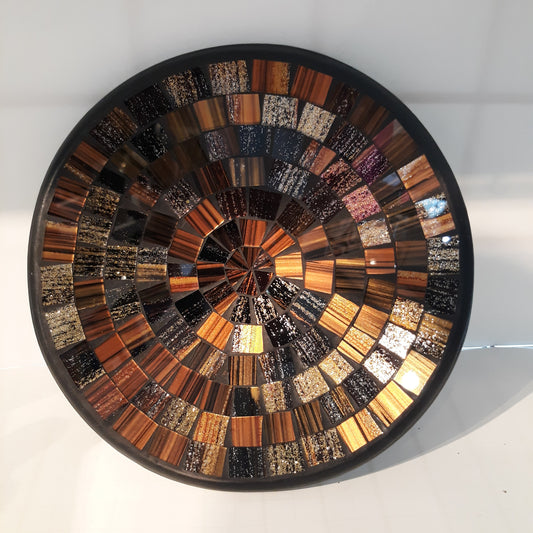 Ceramic Glass Art Bowl