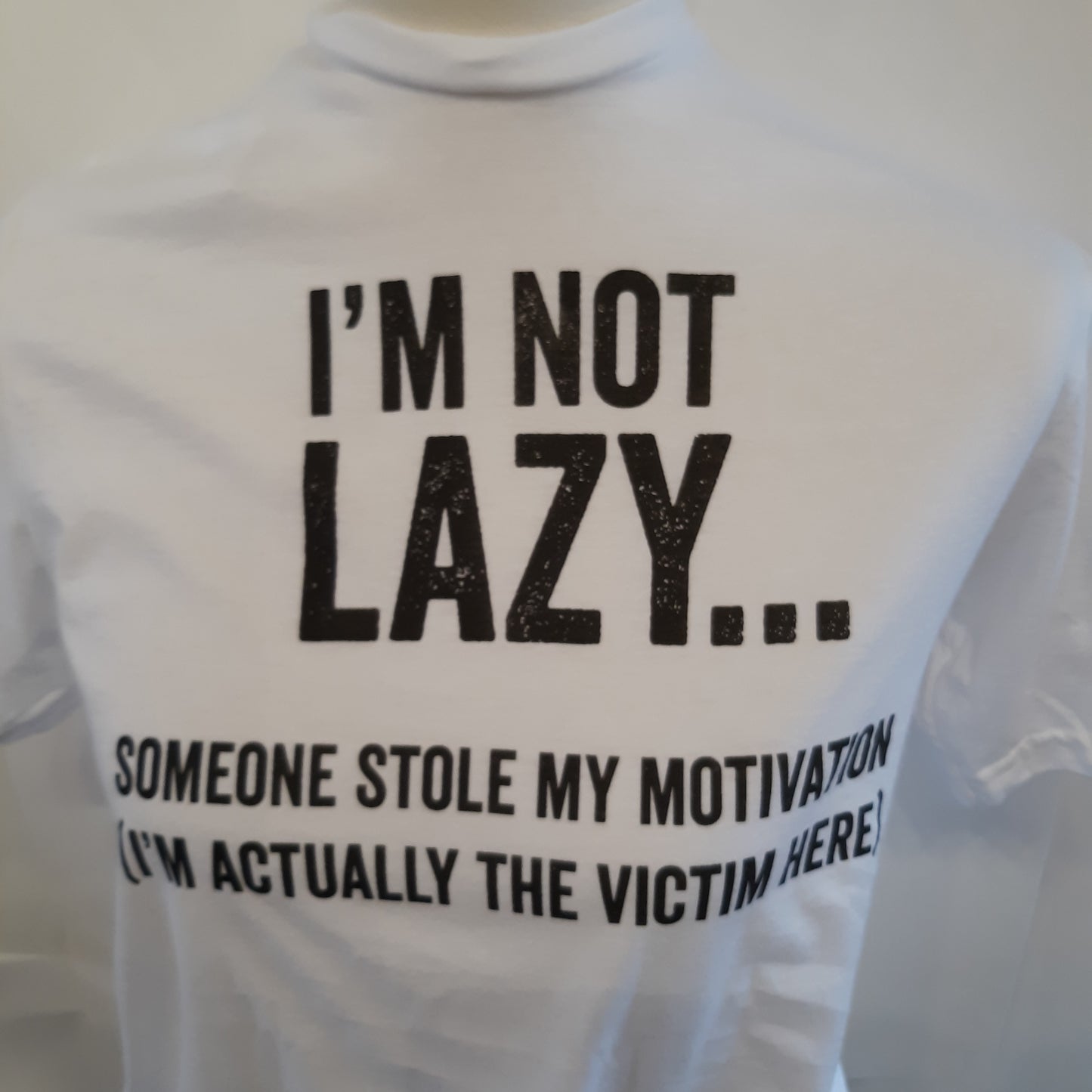 I'm Not Lazy Apparel Tee Shirt