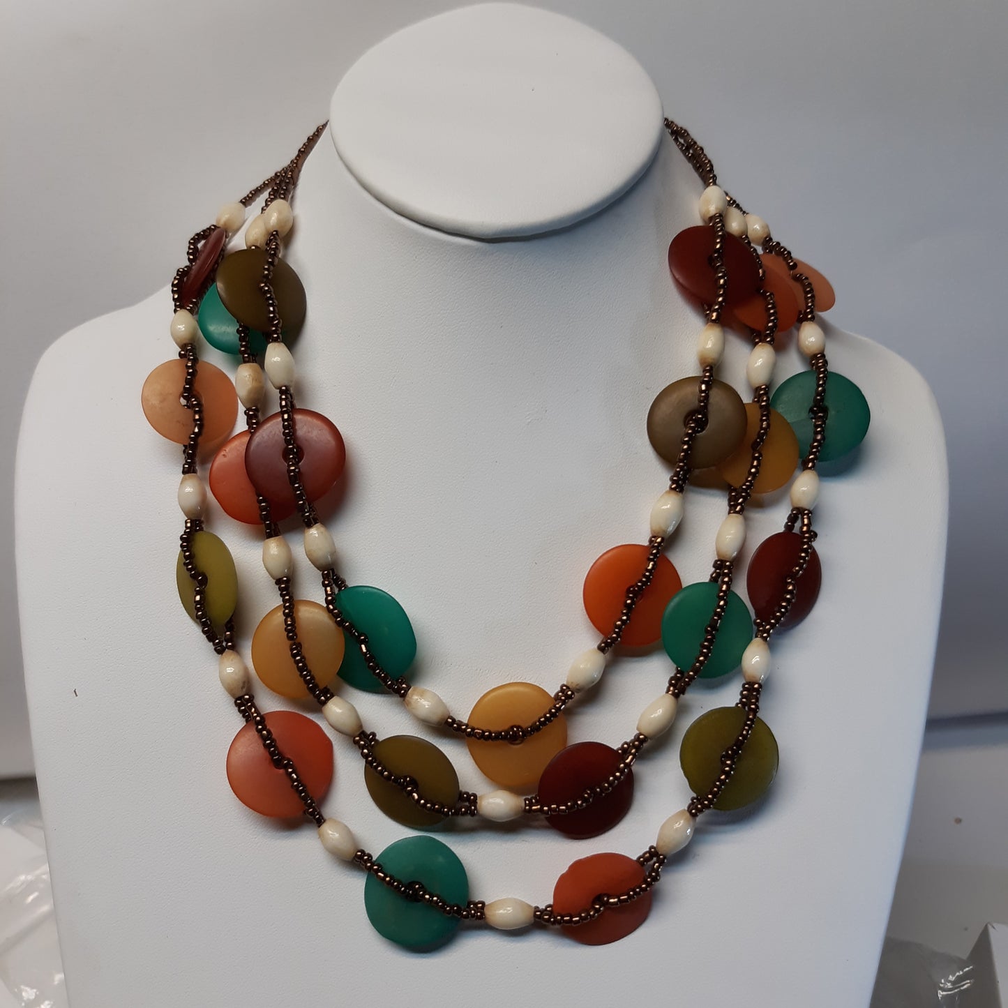 Necklace Triple Strand