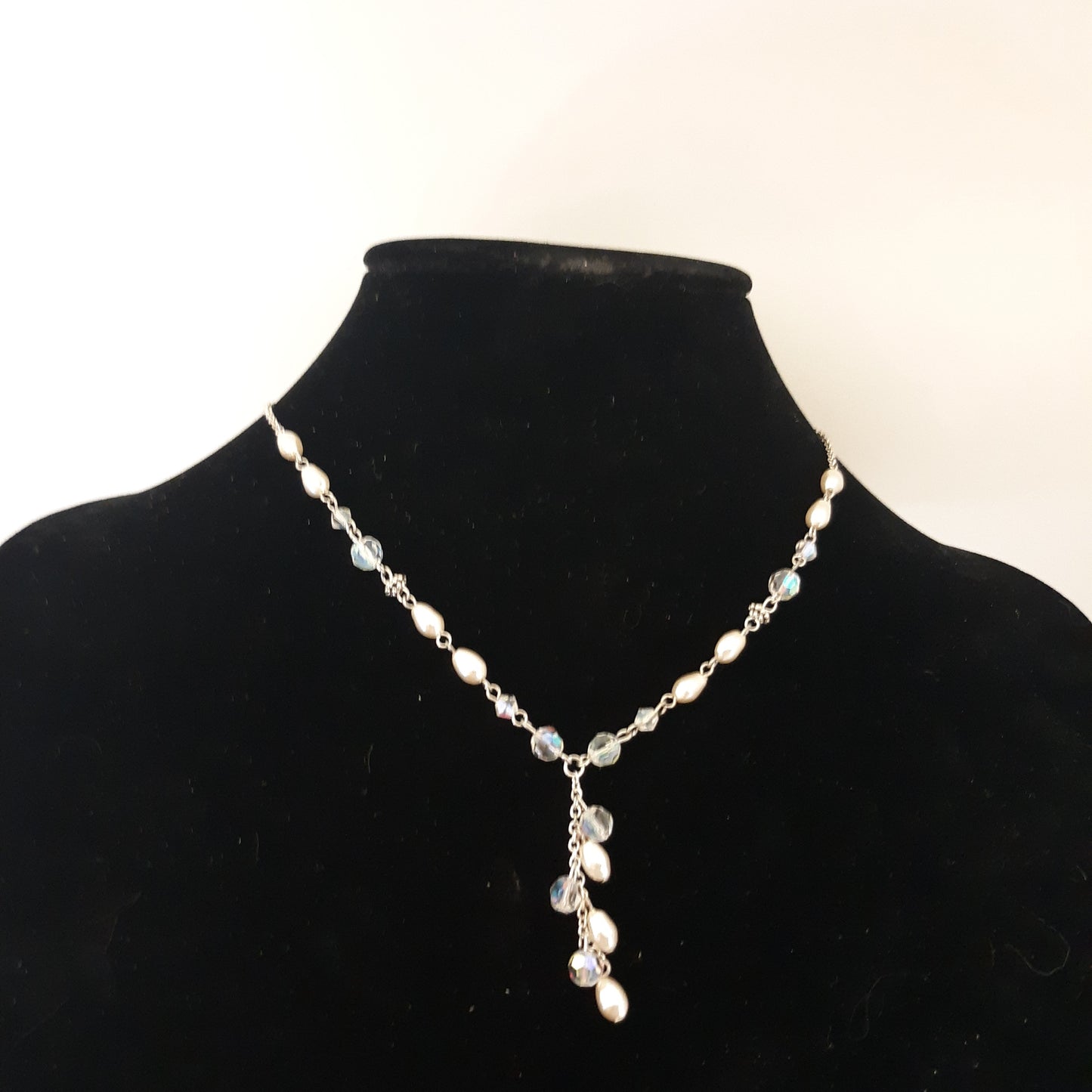 Pearl & Crystal Necklace