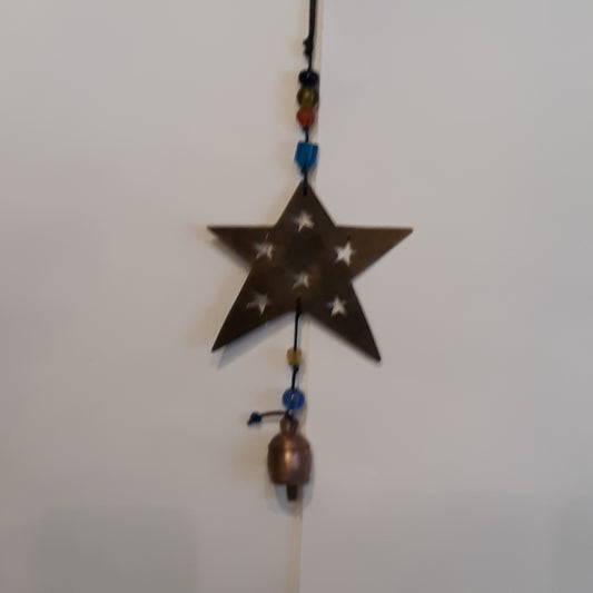 Star Brass Wind Chime