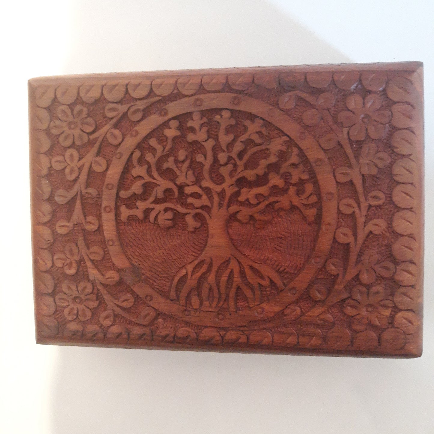 Tree Of Life Rosewood Box