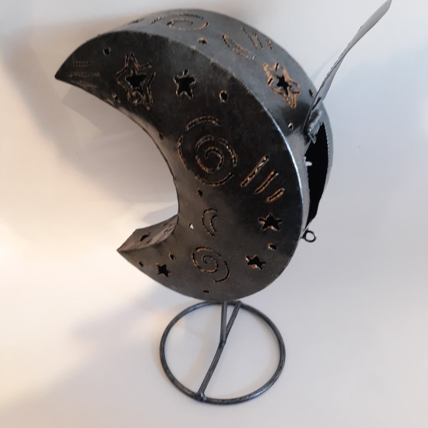 Metal Moon Lantern