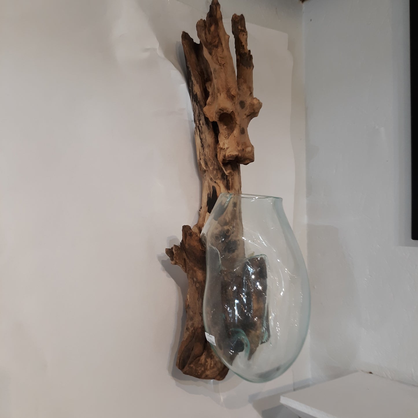 Driftwood Art Glass Sculpture