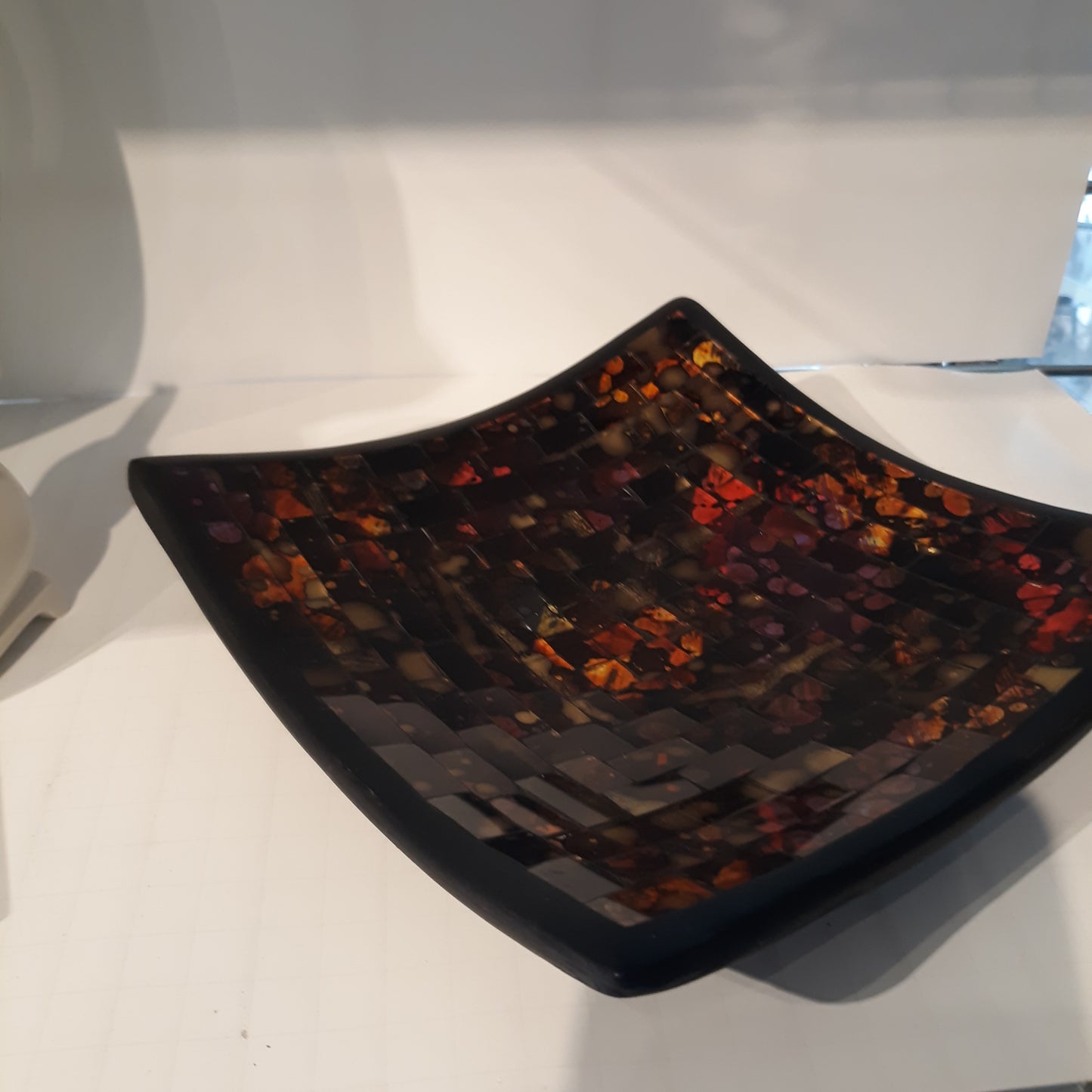 Ceramic Art Glass Plate