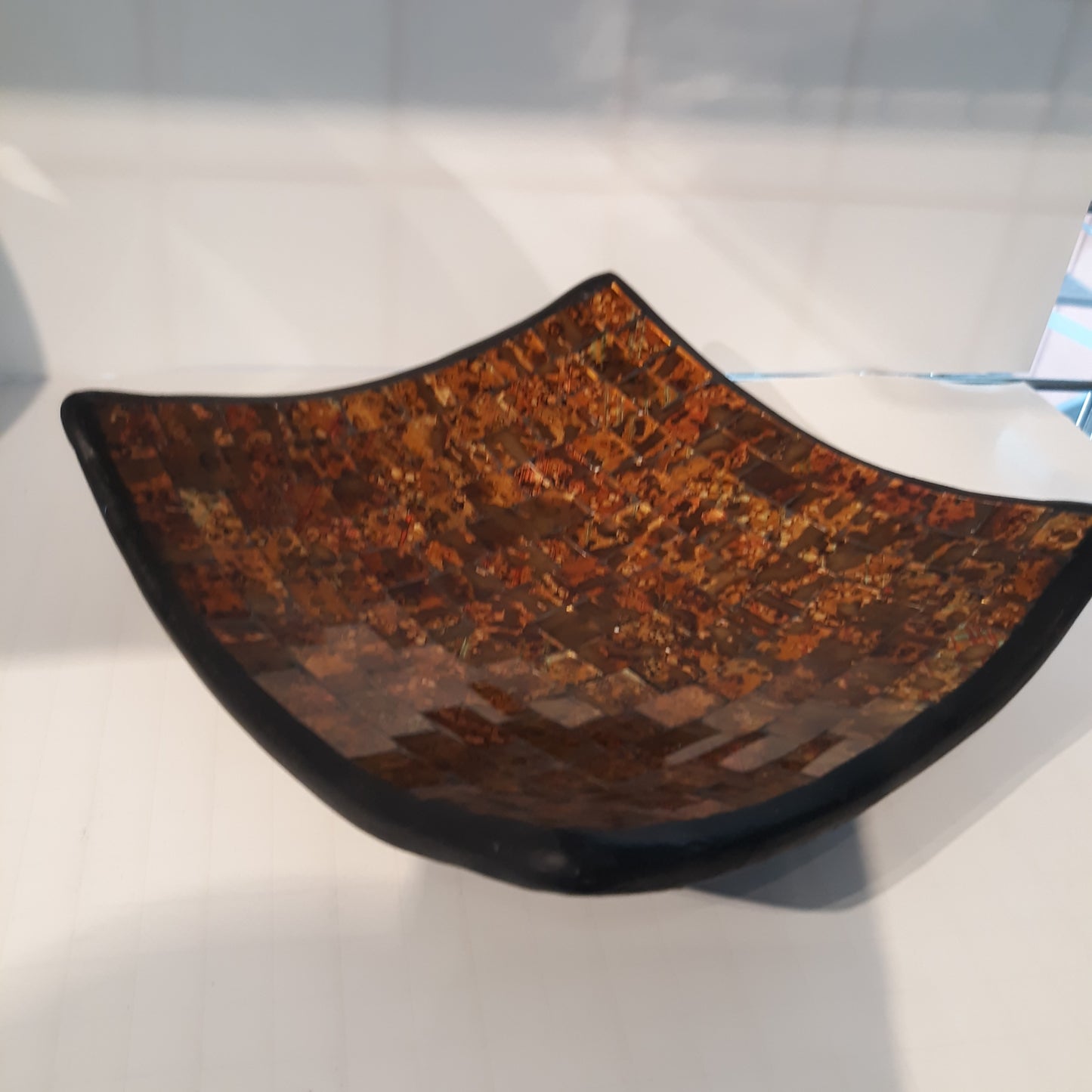 Ceramic Art Glass Plate