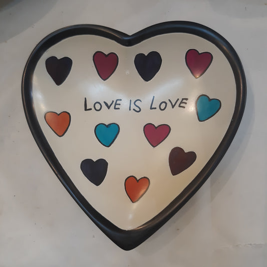 Soapstone Heart Shape Dish