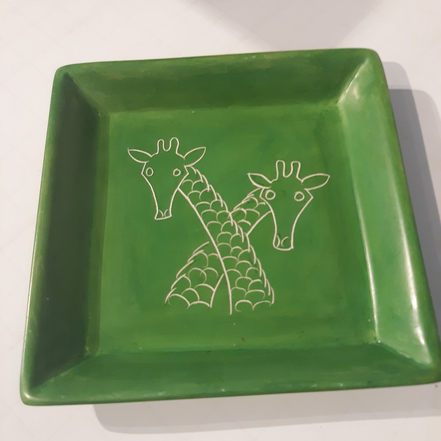 Giraffe Dish Soapstone