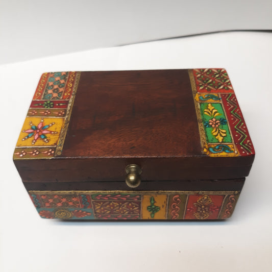 Hand Painted Wood Box