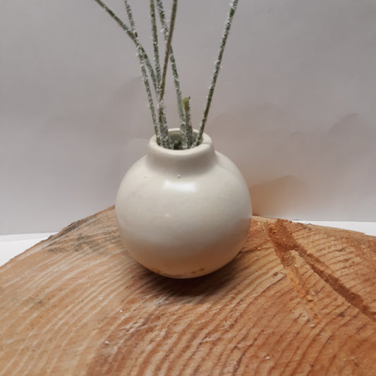 Soapstone Round Vase