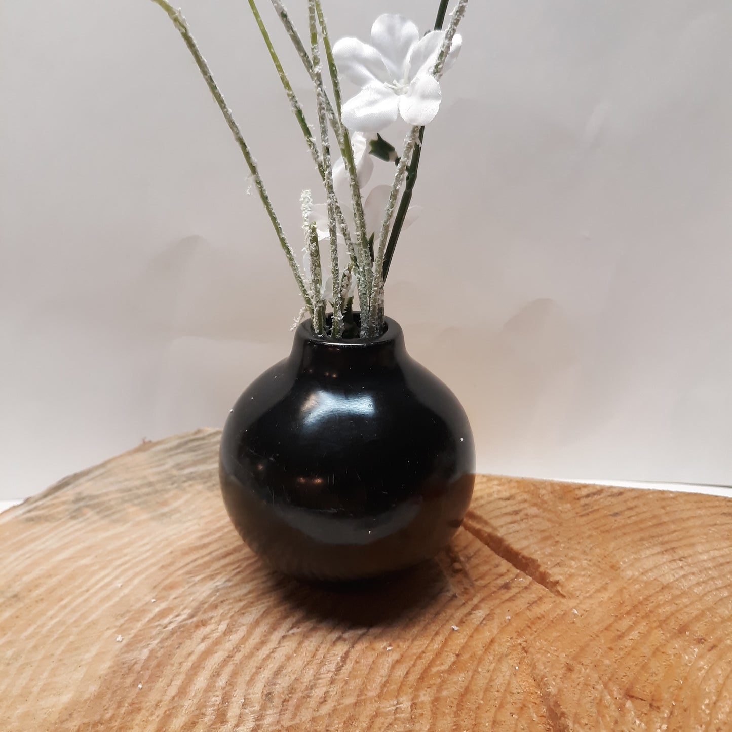 Soapstone Round Vase