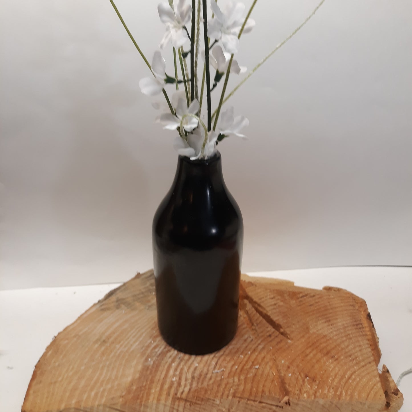 Soapstone Large Tapered Neck Vase