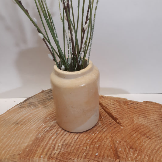 Soapstone Medium Natural Vase