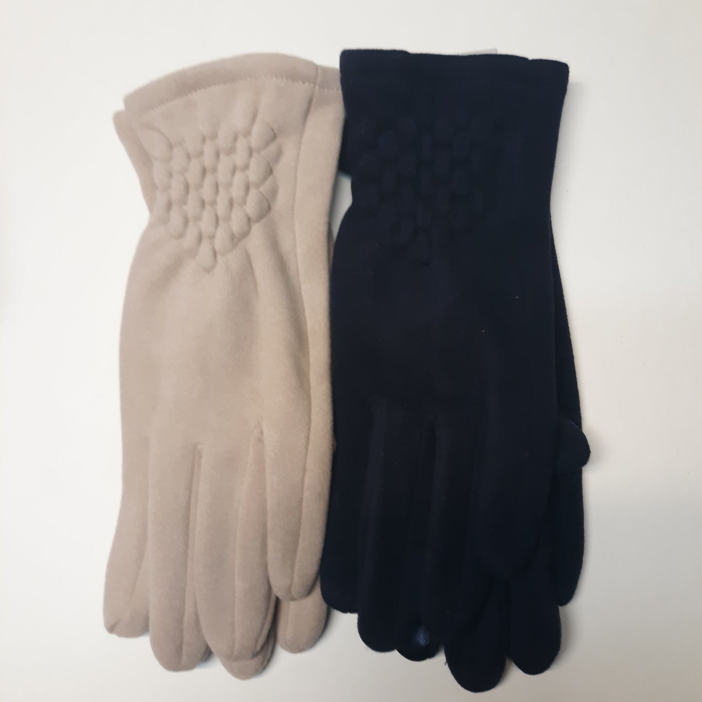 Glove Suede Look