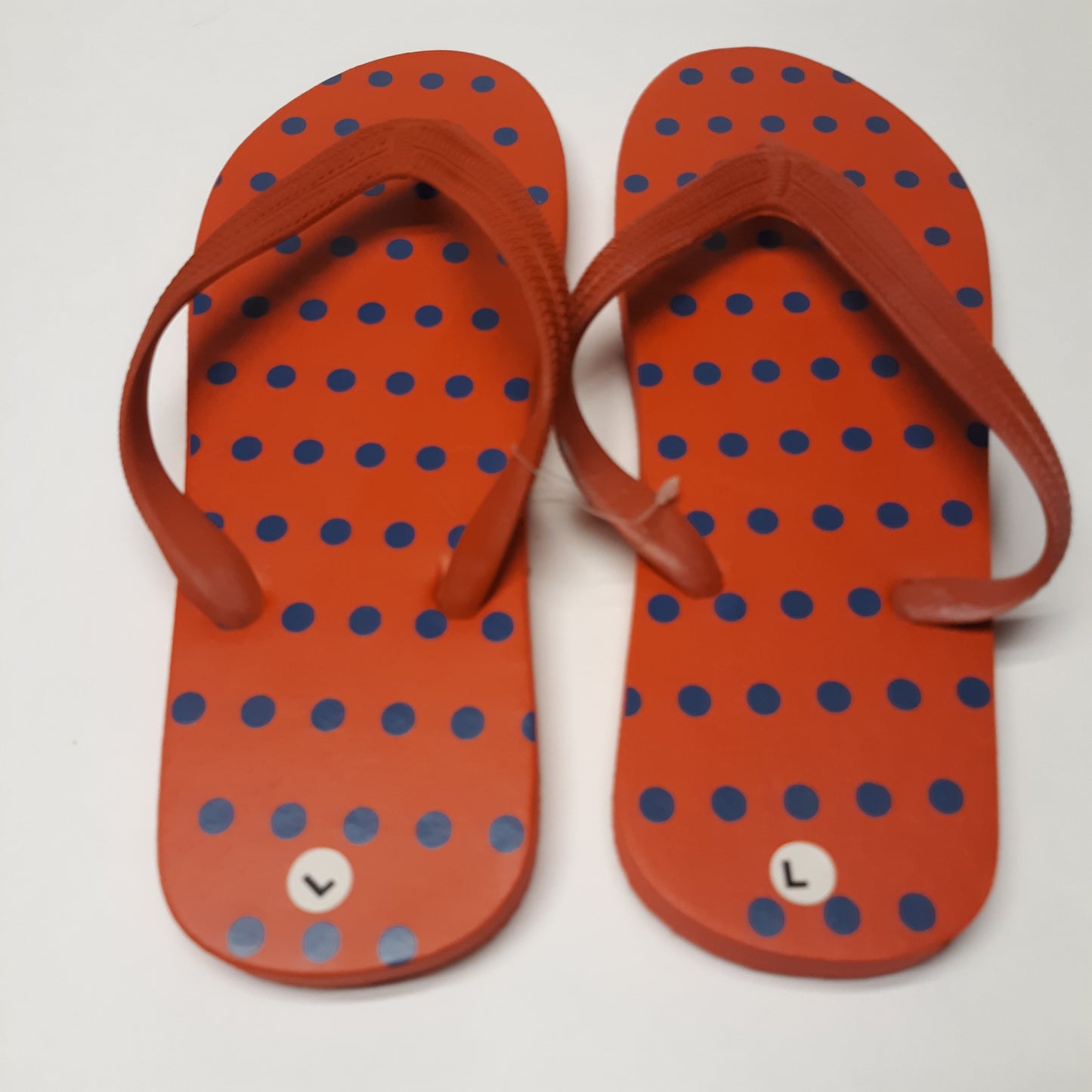 Red Dot Flip Flops (12 pack)