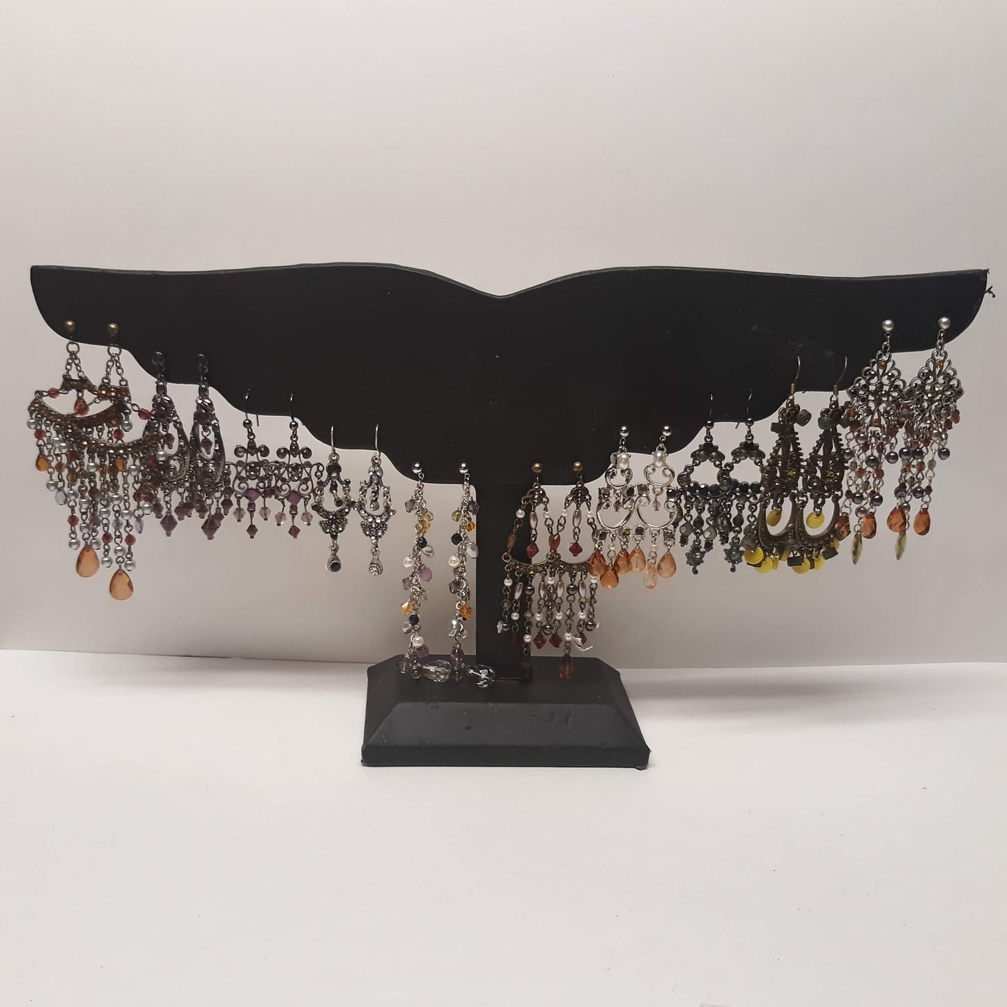 Jewelry Display Black Wings